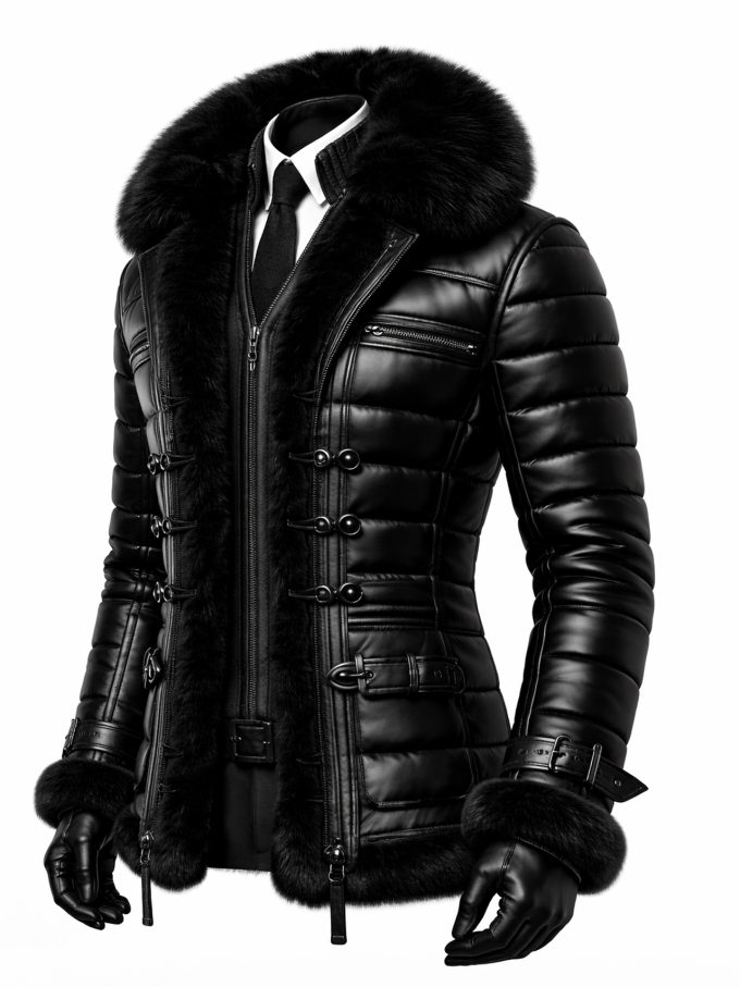 Ambara - Blacken Duffle Coat - w26 - Ambara Africa