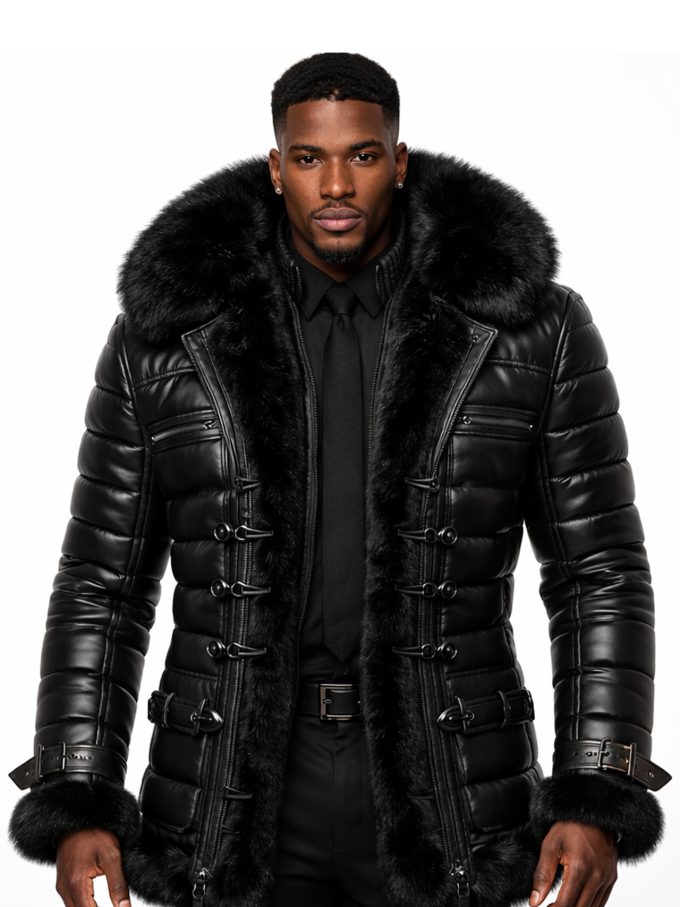 Ambara - Blacken Duffle Coat - w26 - Ambara Africa