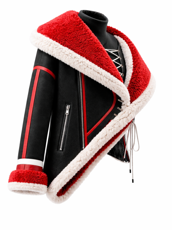 Ambara - Frostfire Cropped-Crest Jacket - a26 - Ambara Africa